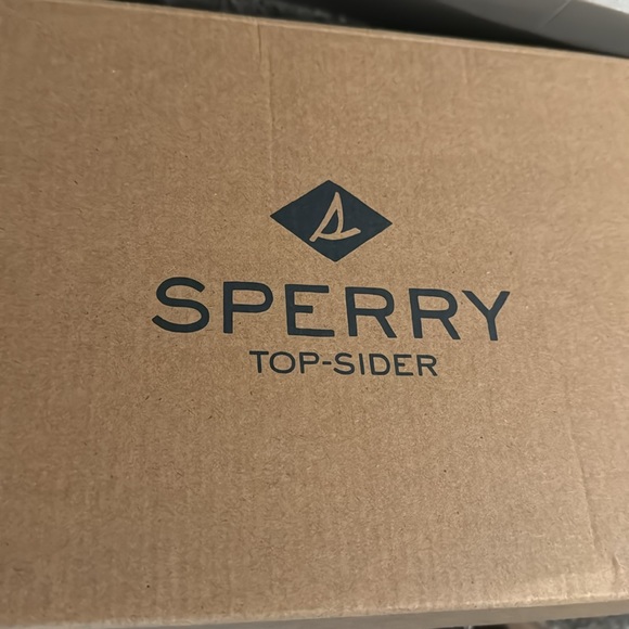 NIB Mens Sperry Shoes Halyard CVO Chambray Blk 8M $Firm price$ - Picture 2 of 6